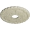 Ekena Millwork Kendall Train Station Medallion (Canopies up to 3 7/8"), 18 1/2"OD x 3 7/8"ID x 1"P, Clear Yellow CM18KDCYF - alternate 3